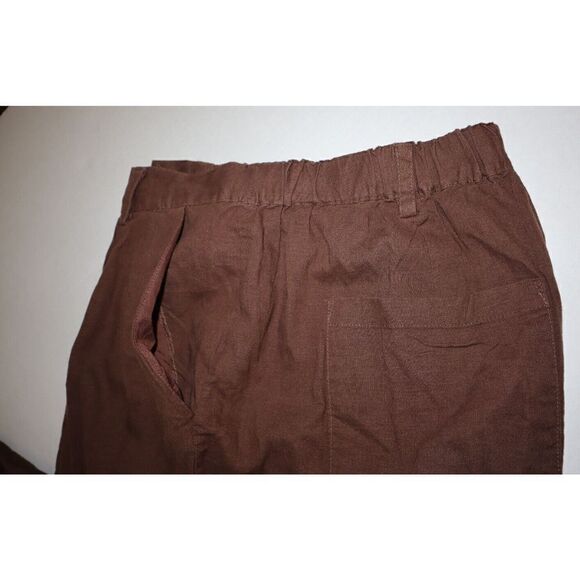 cotton:On 2052710-03 Women's Sz 14 Acorn Brown Trendy Curve Eve Pants - Picture 5 of 8